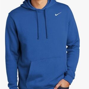 Nike men’s hoodie, royal blue size small
